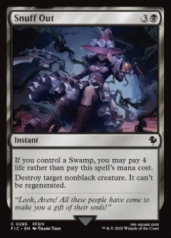 Snuff Out Final Fantasy Commander decks